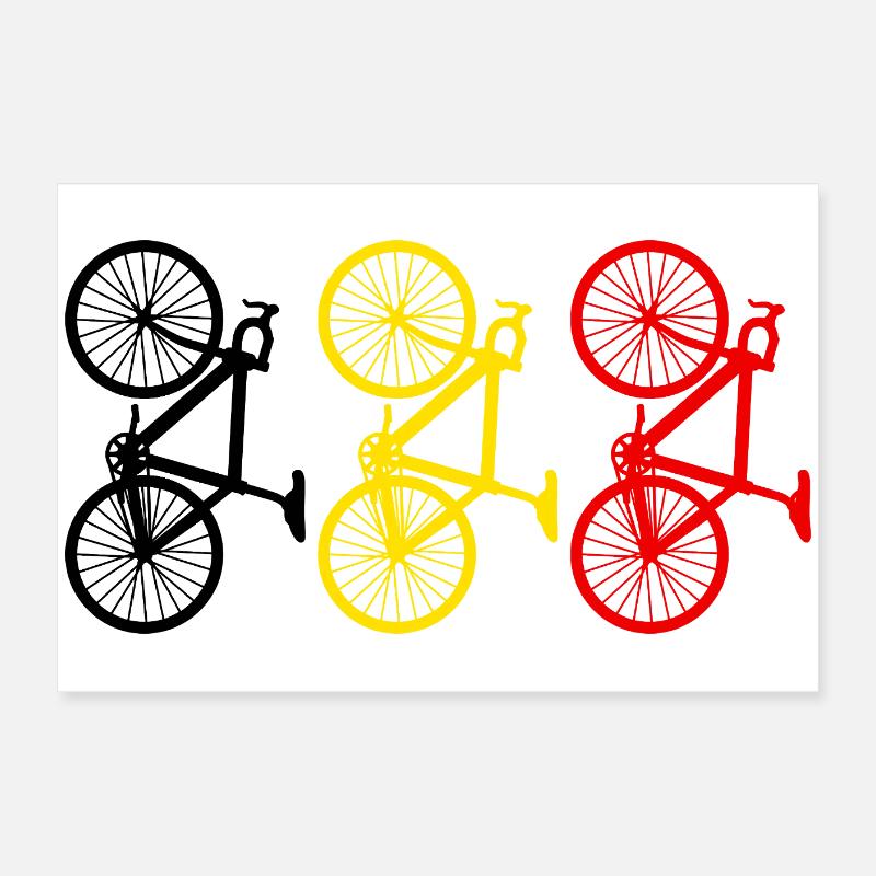 Cycling Belgium Poster 60 x 40 cm