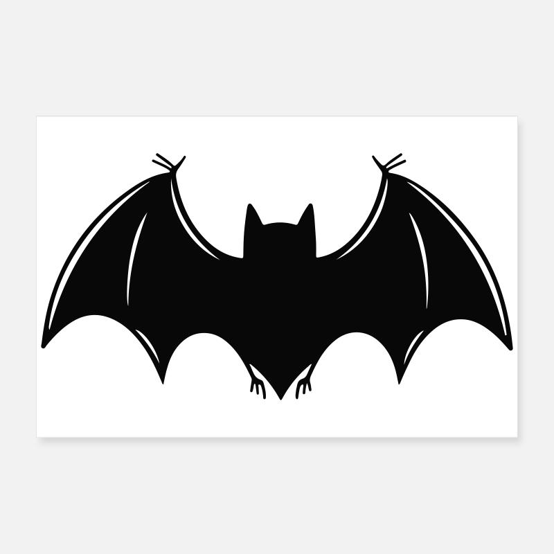 Fledermaus Poster 60x40 cm