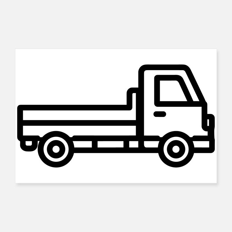 Lkw Poster 60x40 cm