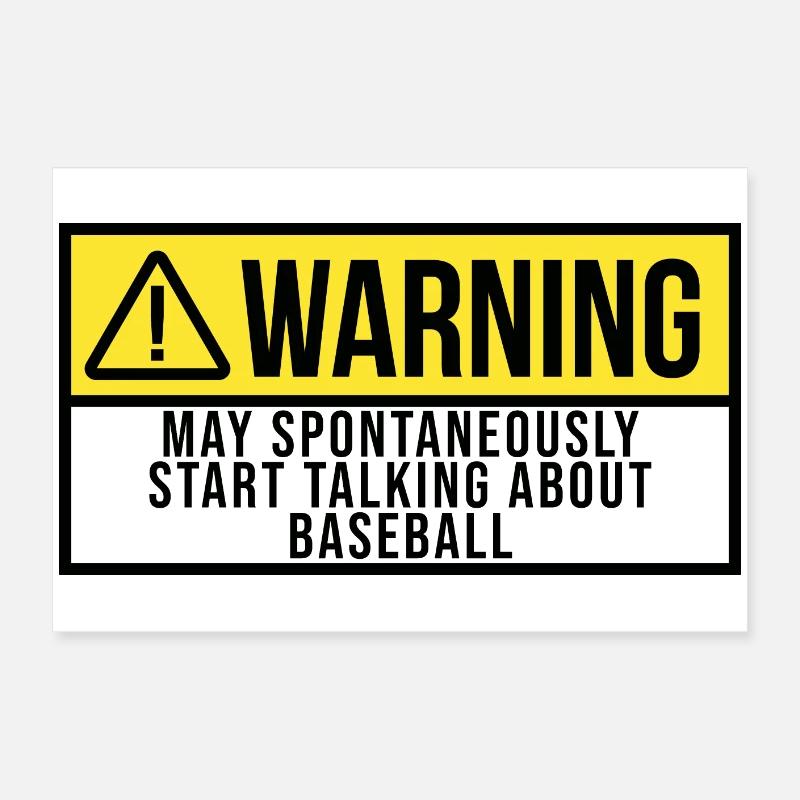 Baseball Poster 24" x 16" (60x40 cm)