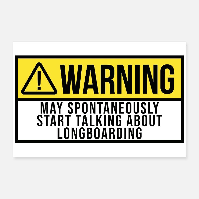 Pannello da longboard Poster 60x40 cm