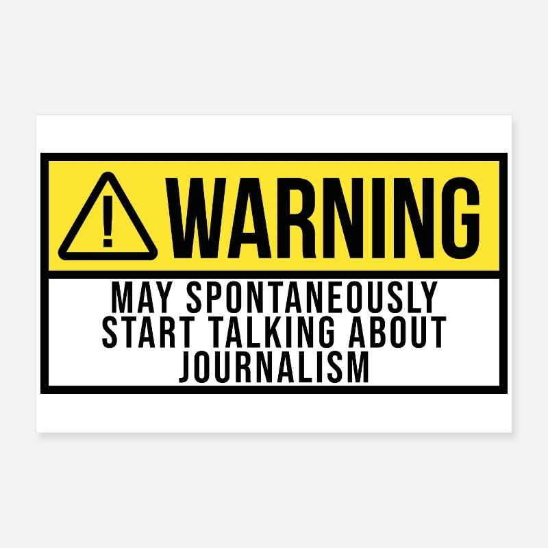 Journalismus Poster 60x40 cm