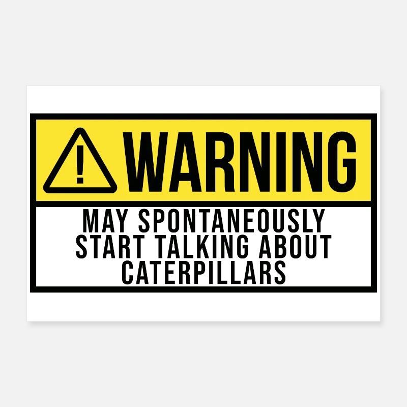 Raupe Poster 60x40 cm
