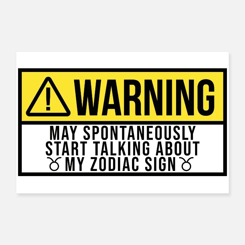 Taurus Poster 24" x 16" (60x40 cm)