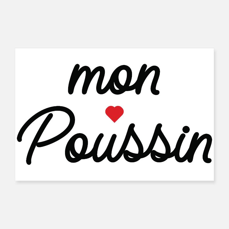 My Heart Script Pillow Poster 24" x 16" (60x40 cm)