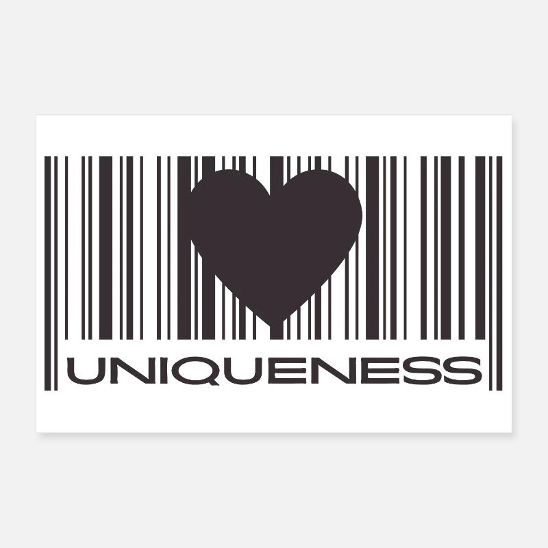 Uniqueness Poster 24" x 16" (60x40 cm)