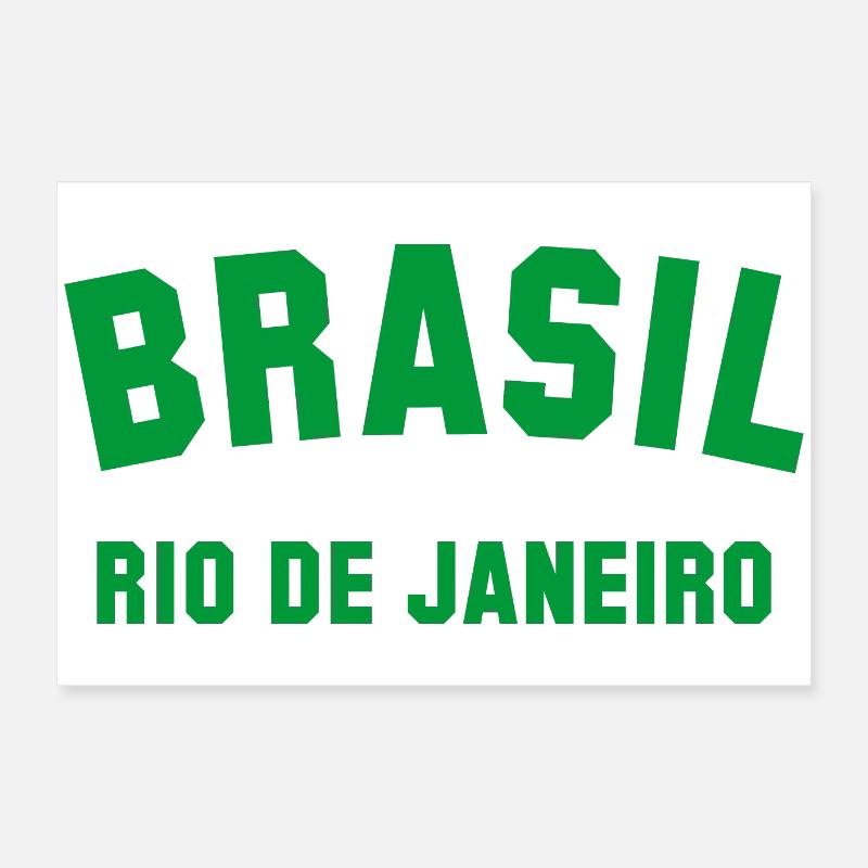 RIO DE JANEIRO, BRÉSIL Poster 60 x 40 cm