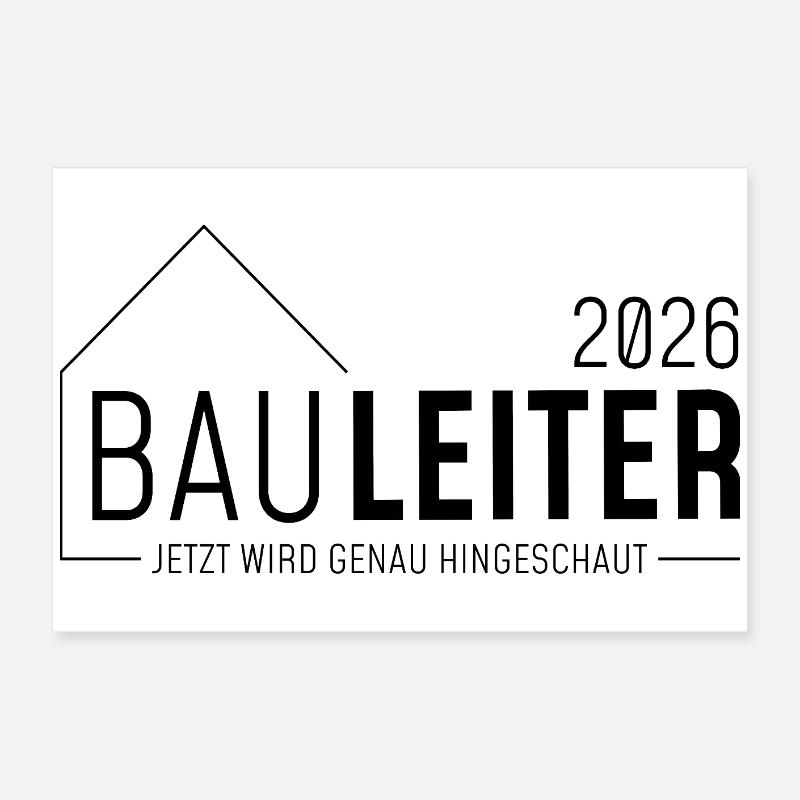 Construction Manager 2026 - il est maintenant temps d’y regarder de plus près Poster 60 x 40 cm