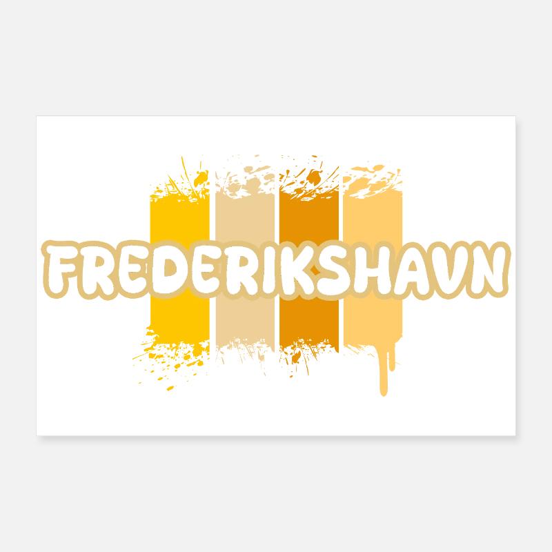 Frederikshavn Frederikshavn Poster 24" x 16" (60x40 cm)