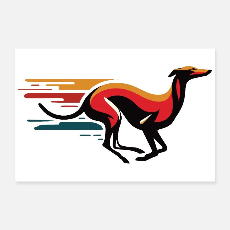 Logo Galgo n° 12 Poster 60 x 40 cm