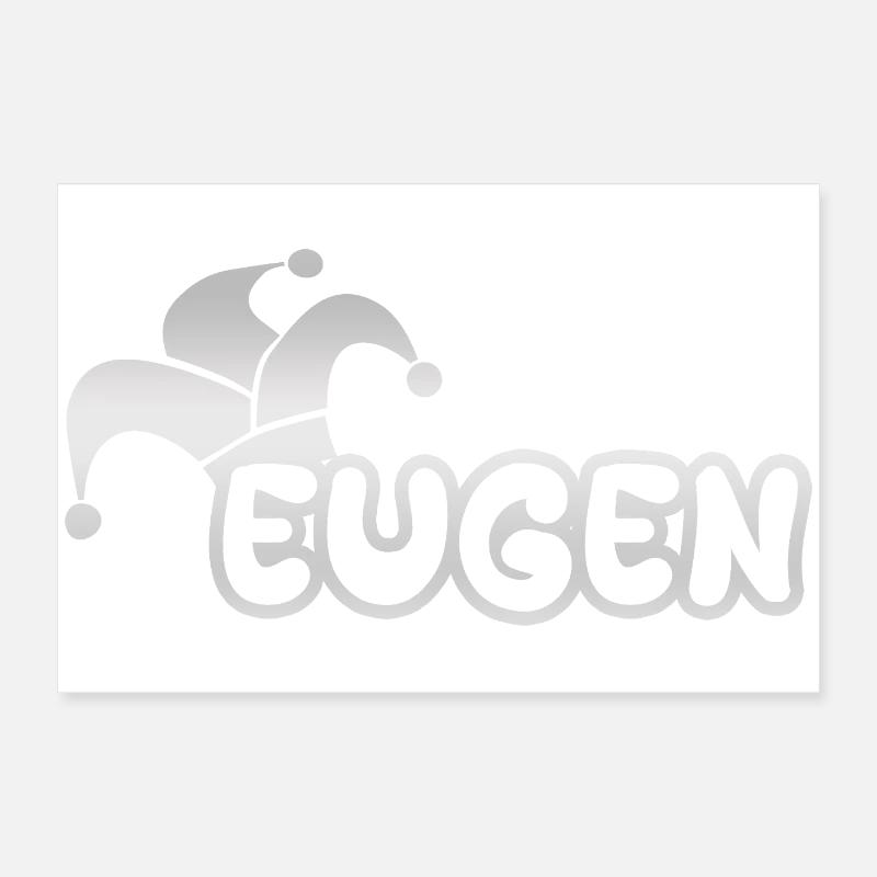 Fastnacht Eugen Poster 60x40 cm