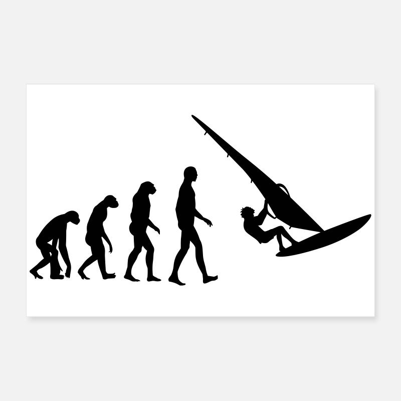 Windsurfen / Windsurfer / Windsurf / Windsurfing Poster 60x40 cm