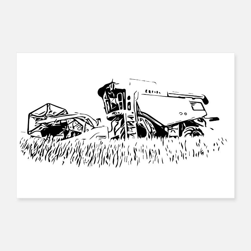 Combine 600 Poster 24" x 16" (60x40 cm)