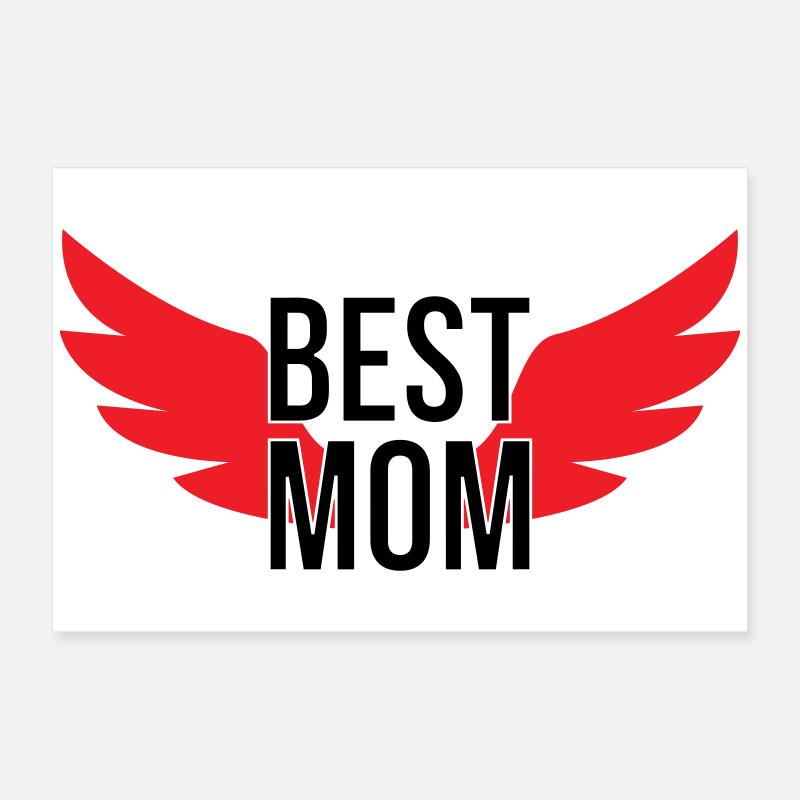 Beste Mama - Muttertag Poster 60x40 cm