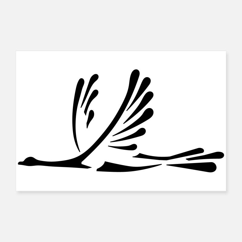 Oiseau Poster 60 x 40 cm