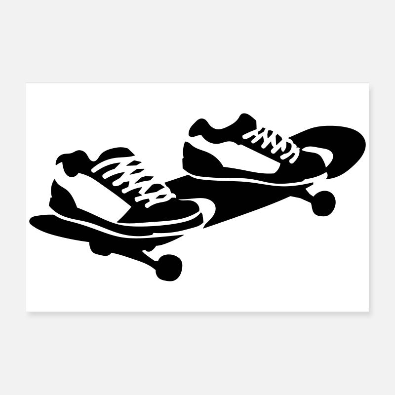 Skateboard Poster 60x40 cm