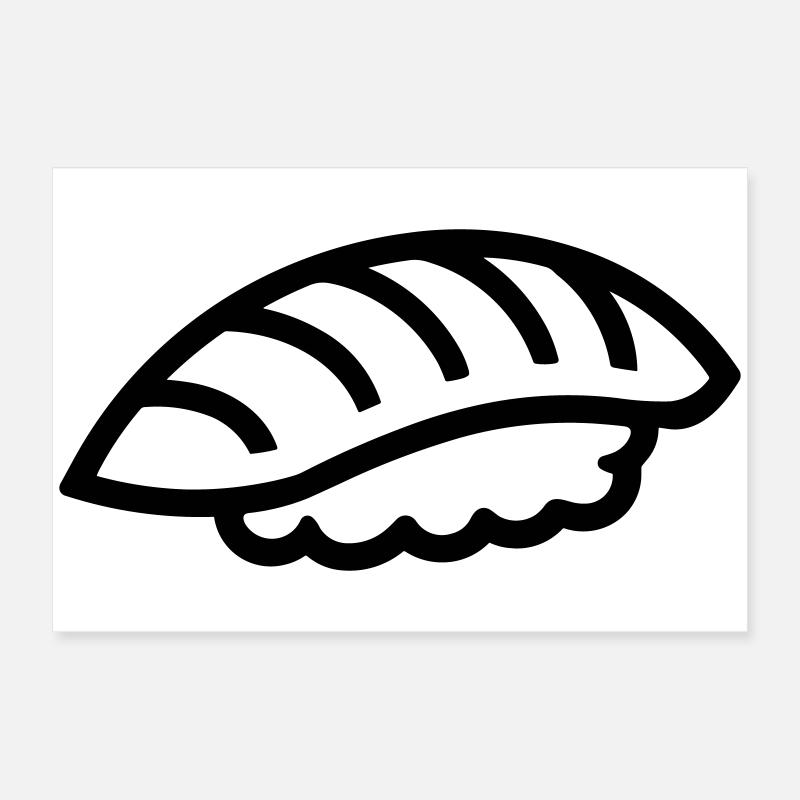sushi Poster 60 x 40 cm