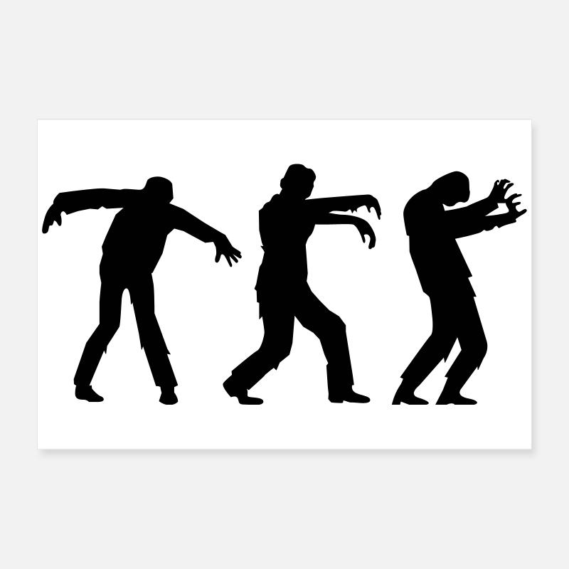 zombies Poster 60x40 cm