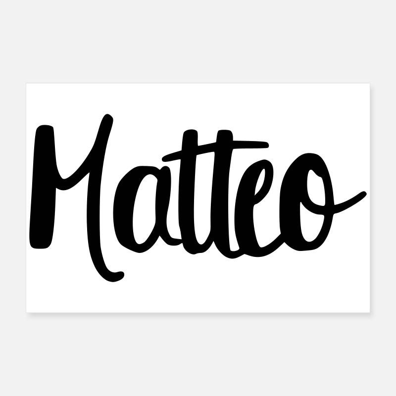 Matteo Poster 24" x 16" (60x40 cm)