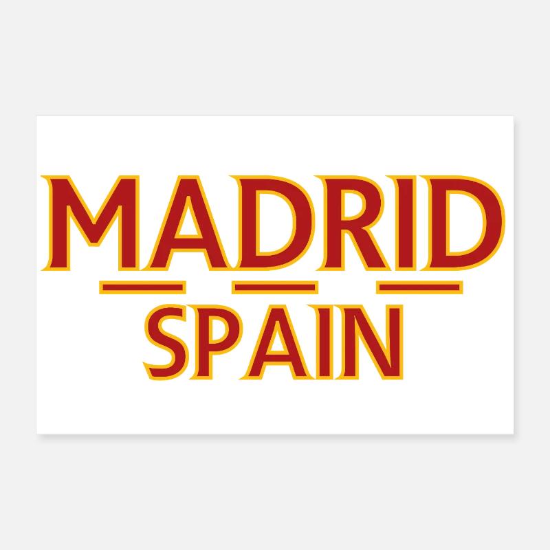 Madrid – Espagne Poster 60 x 40 cm