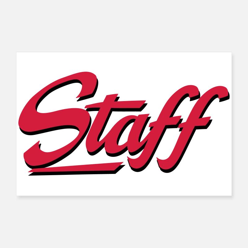 2541614 15210757 staff Poster 60 x 40 cm