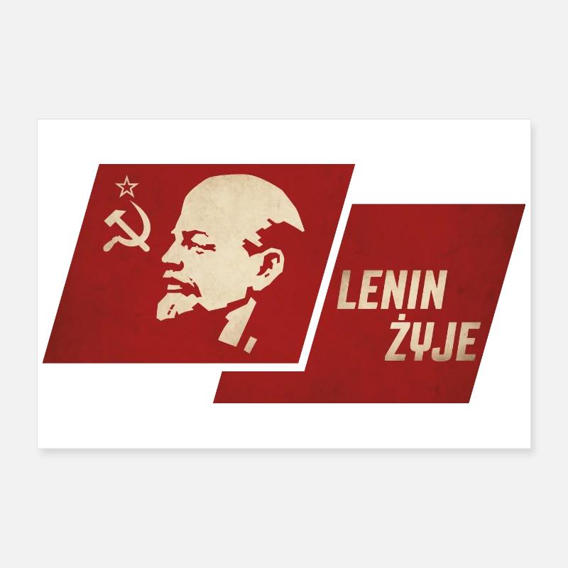 Lenin is alive Poster 24" x 16" (60x40 cm)