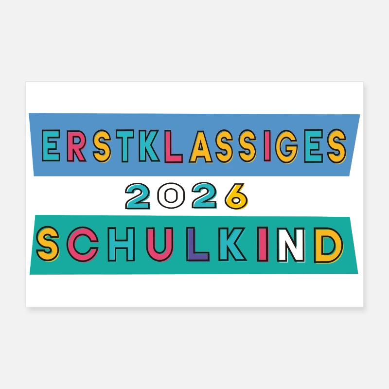 Élève de première classe 2026 Poster 60 x 40 cm
