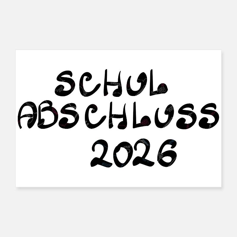Graduation 2026 Poster 24" x 16" (60x40 cm)