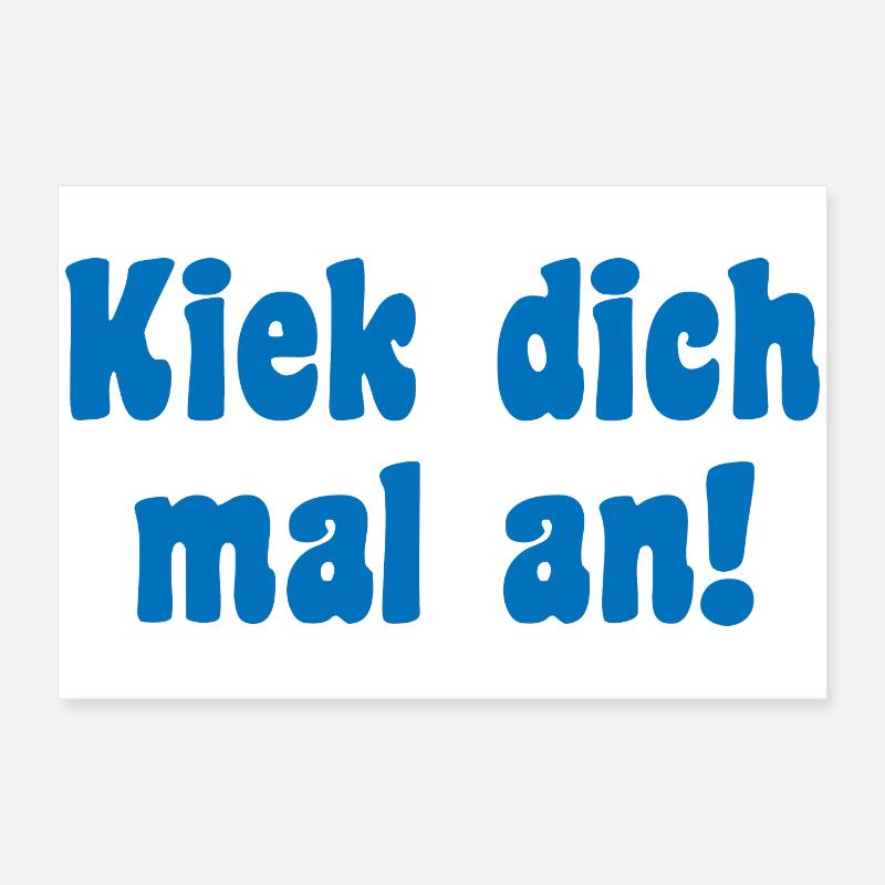 Modell Spruch Berliner Poster 60x40 cm