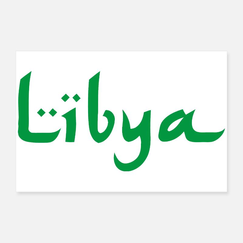 Libye Libyen Poster 60 x 40 cm