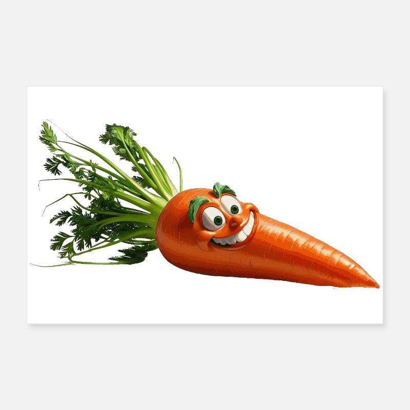 carrot Poster 24" x 16" (60x40 cm)