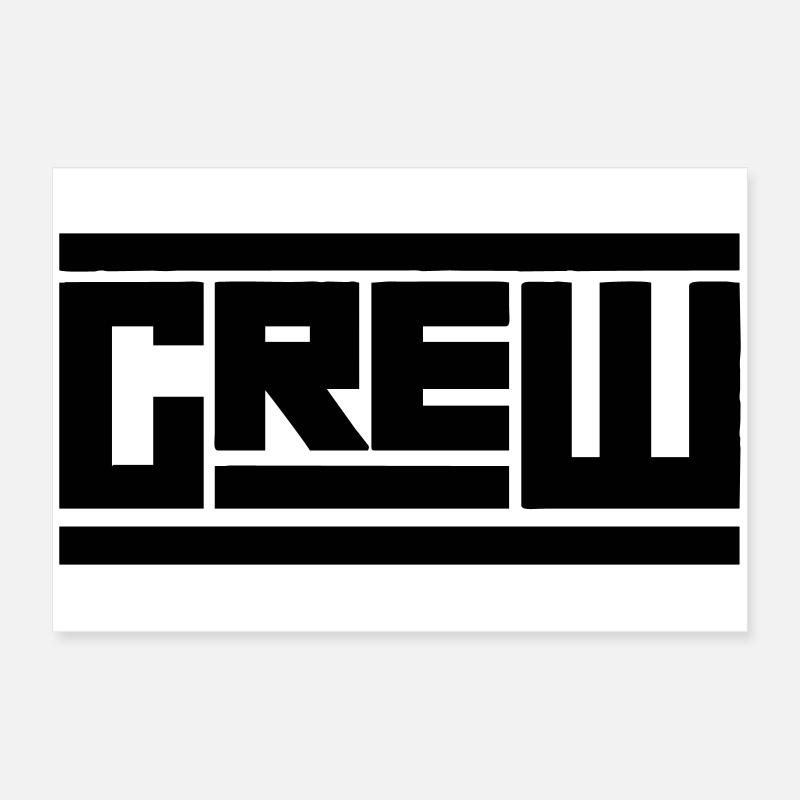 Crew Poster 60x40 cm