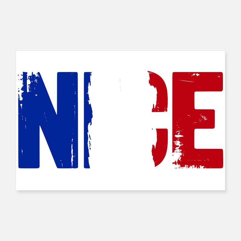 Nice Frankreich Nizza Poster 60x40 cm