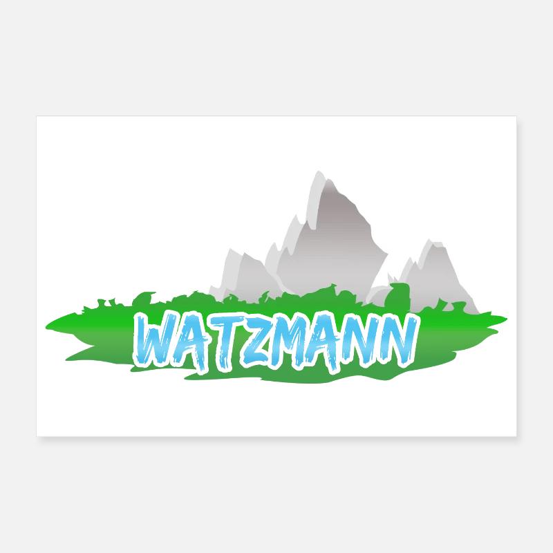 Watzmann Watzmann Poster 60x40 cm
