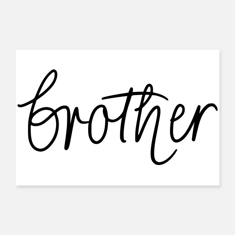 Fratello Poster 60x40 cm