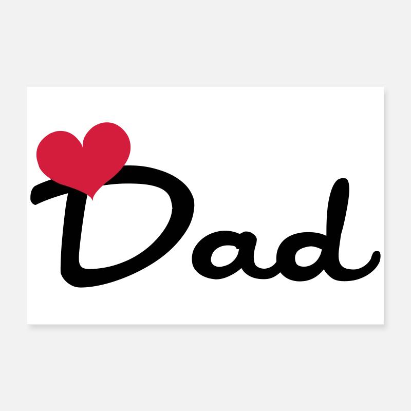 Dad Poster 60 x 40 cm