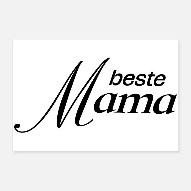 Best Mom Poster 24" x 16" (60x40 cm)