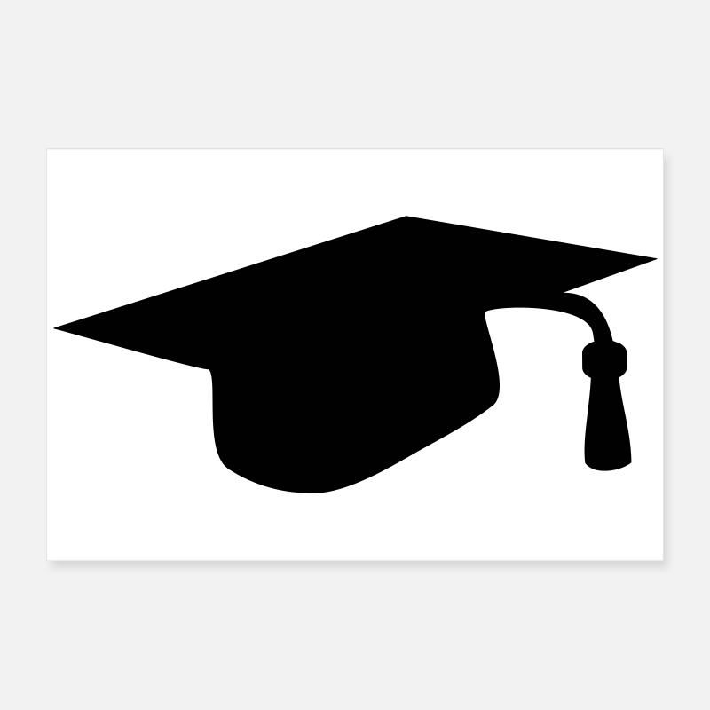 Graduation cap Poster 24" x 16" (60x40 cm)