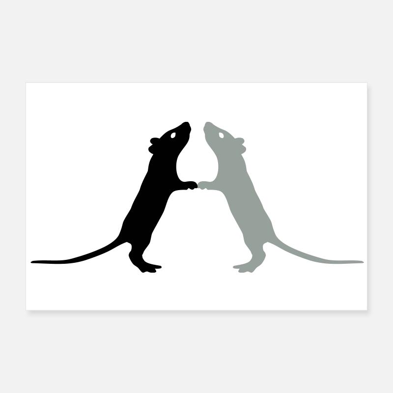 Rats Poster 60 x 40 cm