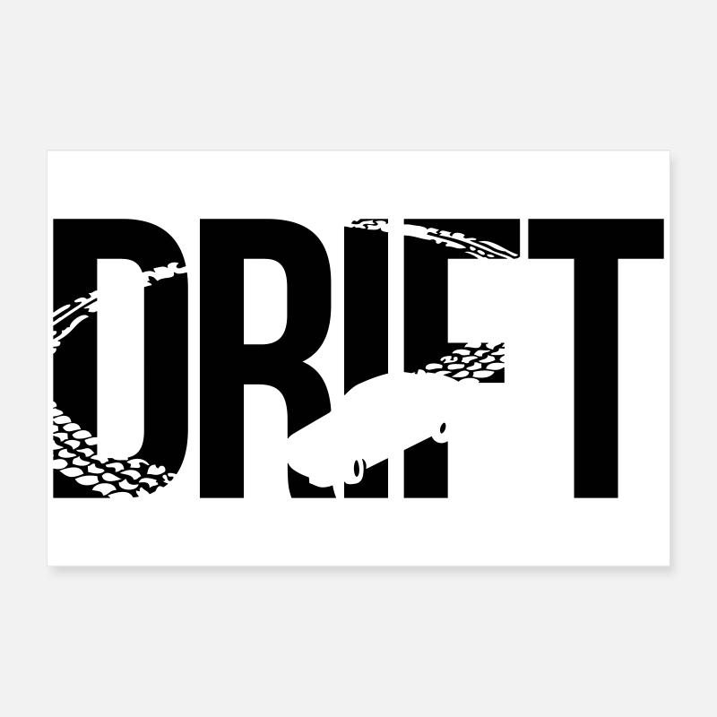 drift Poster 24" x 16" (60x40 cm)