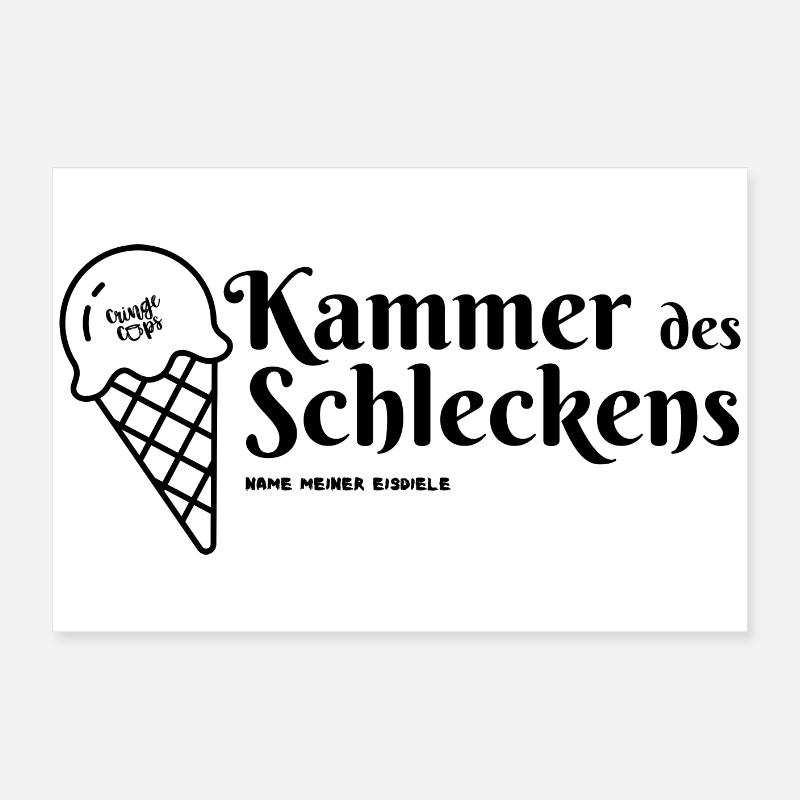 Kammer des Schleckens Poster 60x40 cm