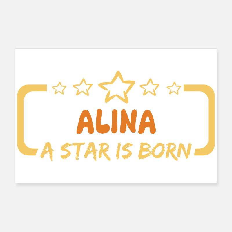Gift for Alina Poster 24" x 16" (60x40 cm)