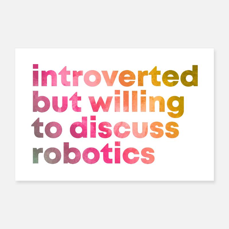 Robotics Poster 24" x 16" (60x40 cm)