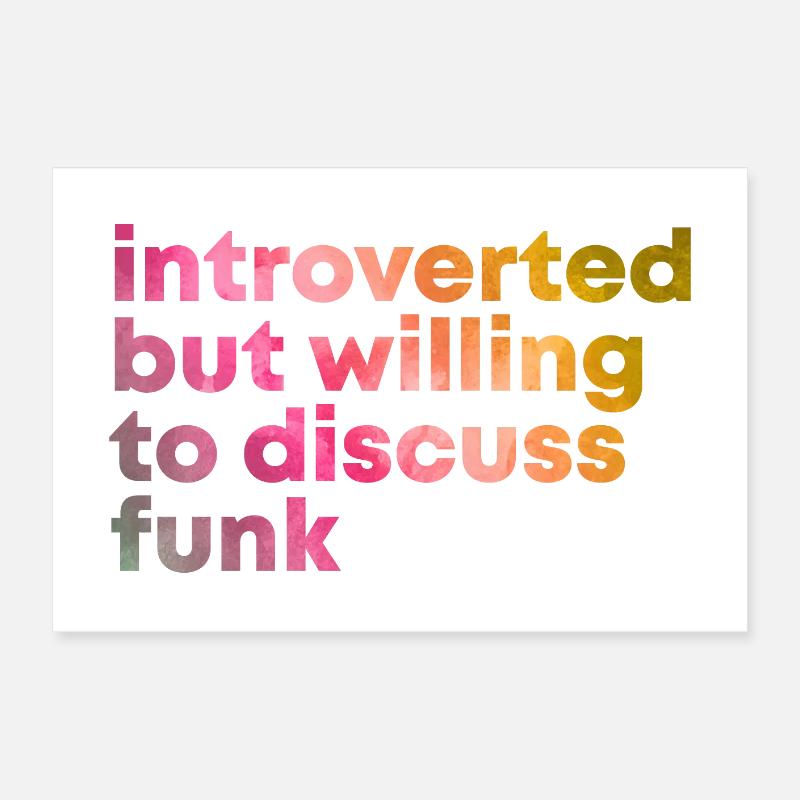 Funk Funk Poster 60 x 40 cm