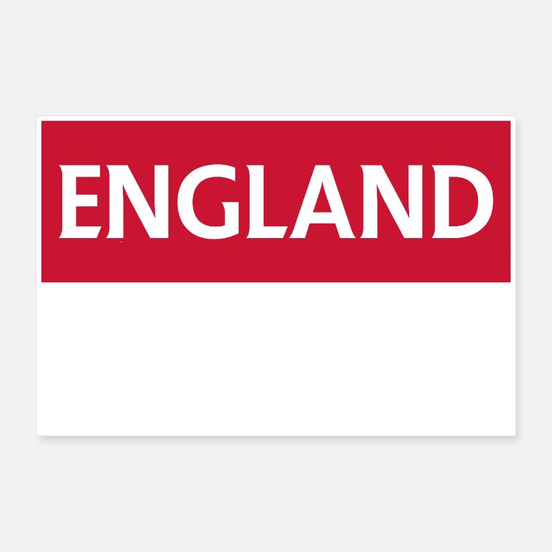 Englisches Derby Retro Design Poster 60x40 cm