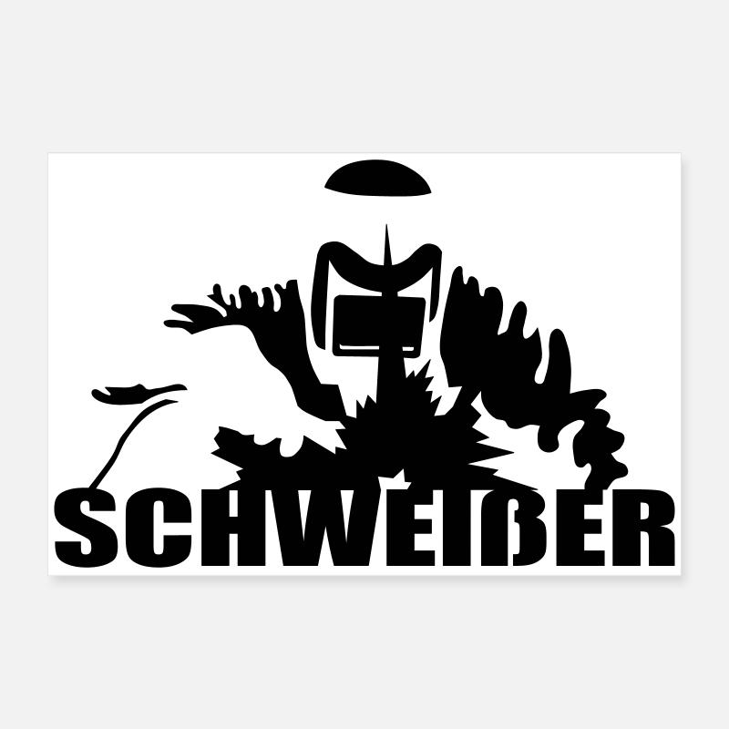 welder Poster 24" x 16" (60x40 cm)