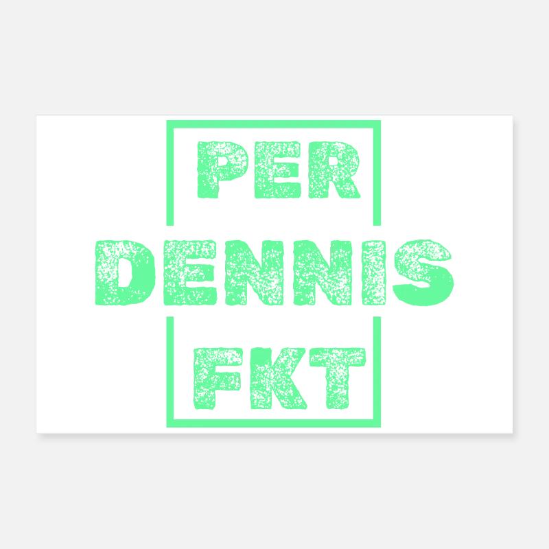 Dennis Poster 60x40 cm