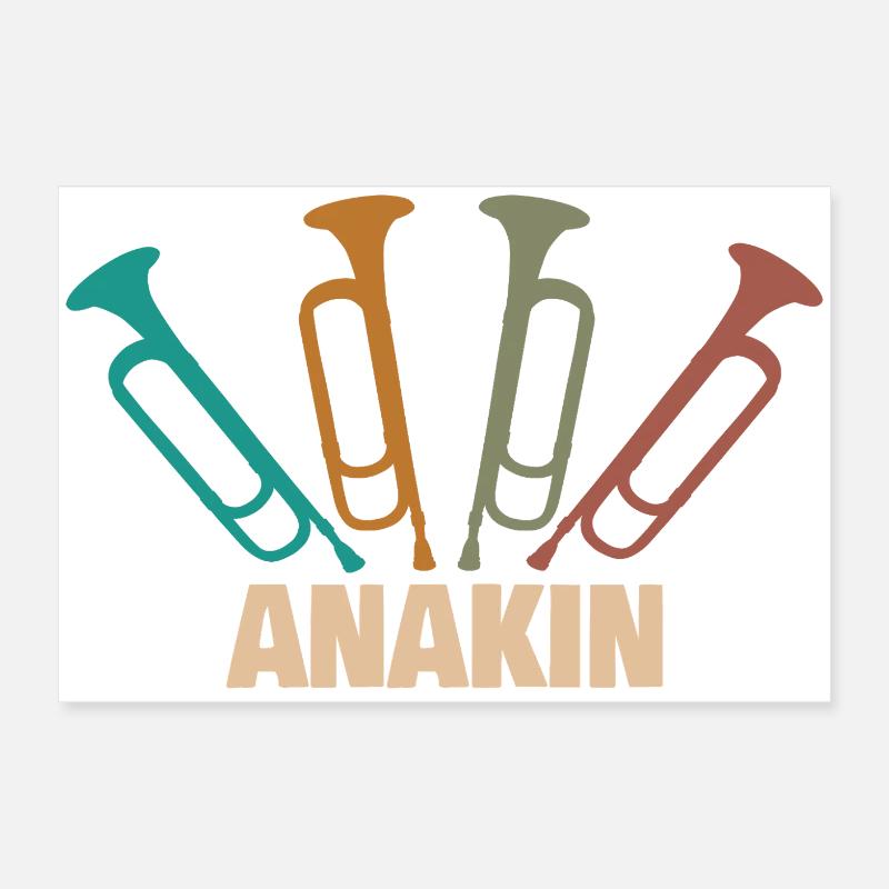 First name Anakin Poster 24" x 16" (60x40 cm)