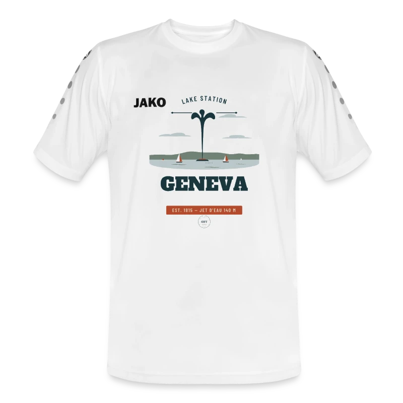 Geneva badge on a jako jersey team