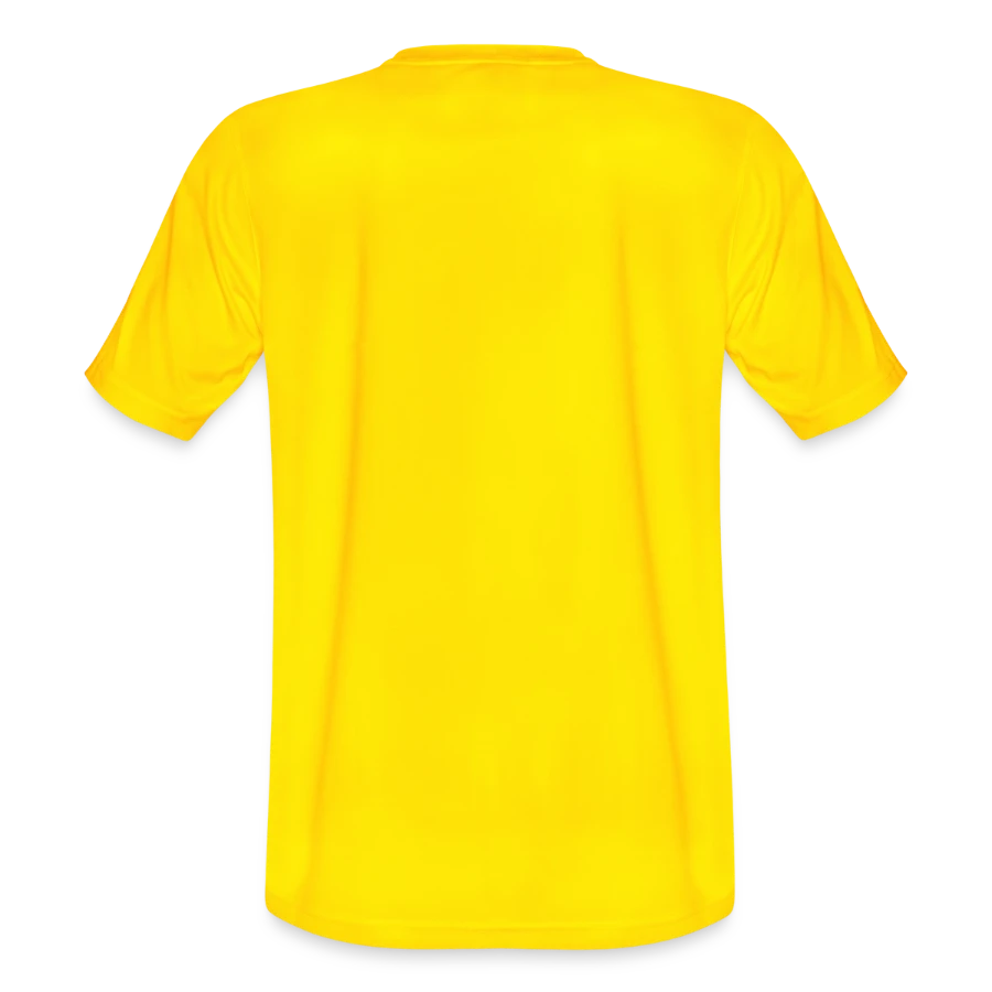 Naples badge on a jako jersey team, yellow, back